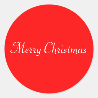 Adesivo Selo Feliz de Natal