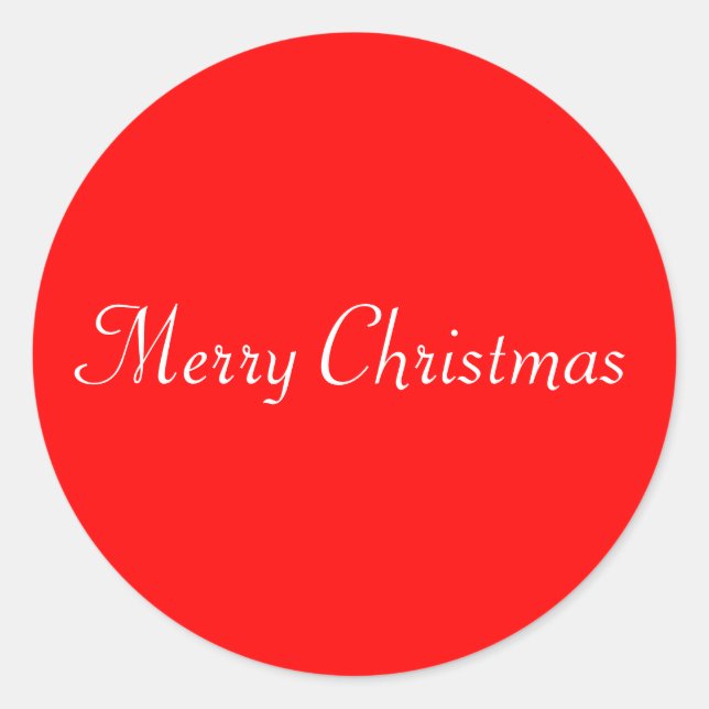 Adesivo Selo Feliz de Natal (Frente)