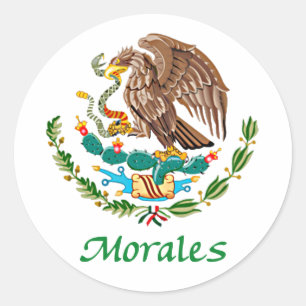Adesivo Selo nacional mexicano de Morales