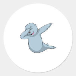 Adesivo Selo no laboratório de dança de salto