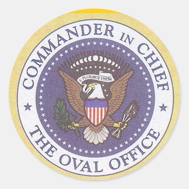 Adesivo Selo Presidencial dos EUA (Frente)