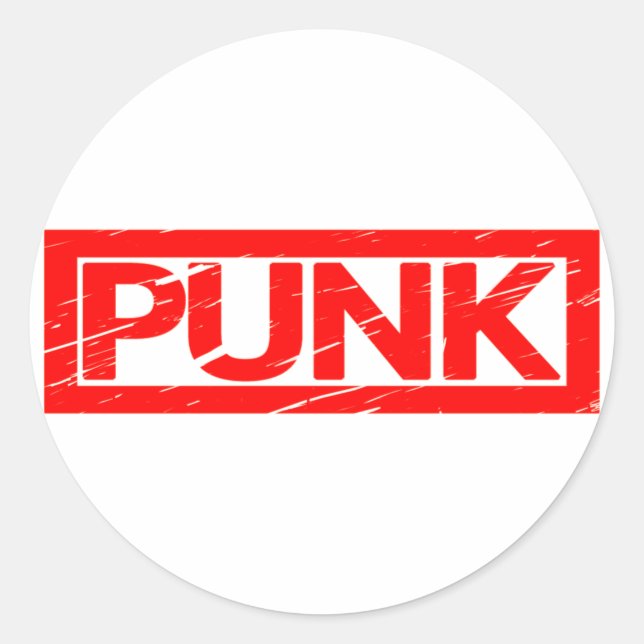 Adesivo Selo Punk (Frente)
