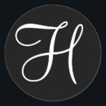 Adesivo Selos de Convite para Modelo de Monograma de Casam<br><div class="desc">Vedantes De Modelo De Monograma De Casamento Personalizado Vedantes De Convite</div>