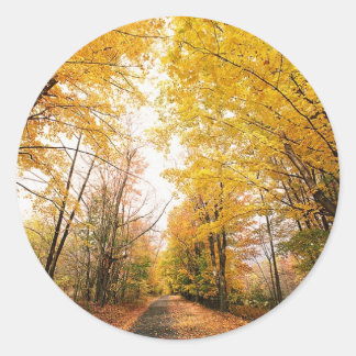 Adesivo Selos de Convites de Casamento de outono de casame