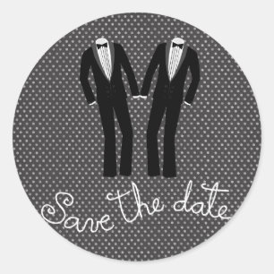 Adesivo Selos de Envelope de Casamento