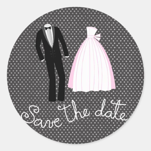 Adesivo Selos de Envelope de Casamento (Frente)