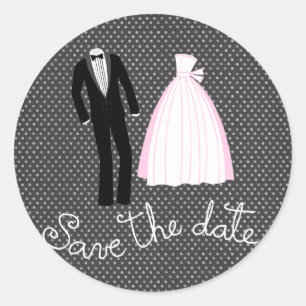 Adesivo Selos de Envelope de Casamento