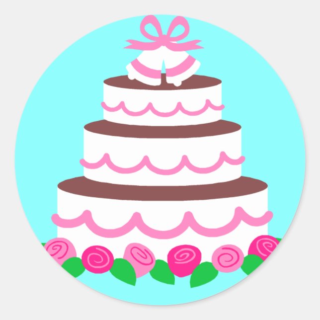 Adesivo Selos de Envelope de Casamento (Frente)