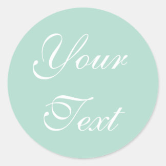 Adesivo Selos de Envelope de Casamento Verde com Texto Per