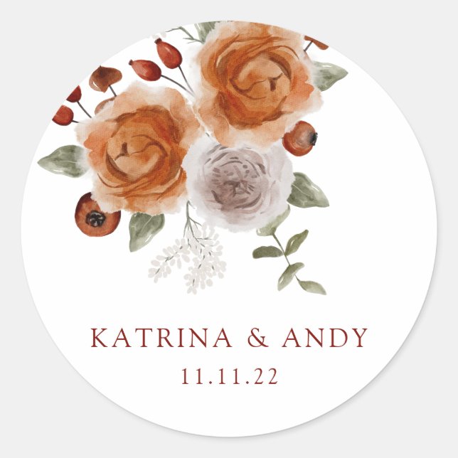 Adesivo Selos De Envelope De Convite Para Casamento (Frente)