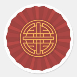 Adesivo Selos de Envelope de Festa de casamento com Boa So