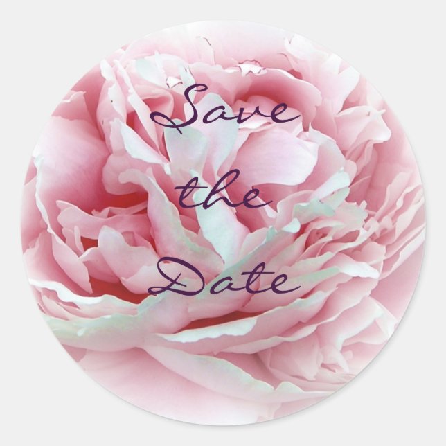 Adesivo Selos De Envelope De Flor De Casamento (Frente)