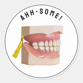 Adesivo Selos de Envelope de Formatura de Odontologia