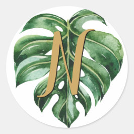 Adesivo Selos de Envelope Inicial Tropicais