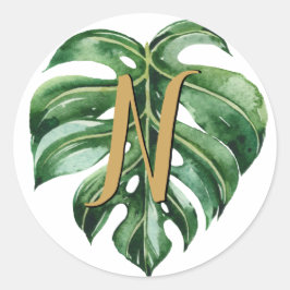 Adesivo Selos de Envelope Inicial Tropicais