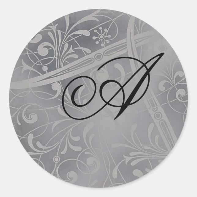 Adesivo Selos de Envelope Monograma (Frente)