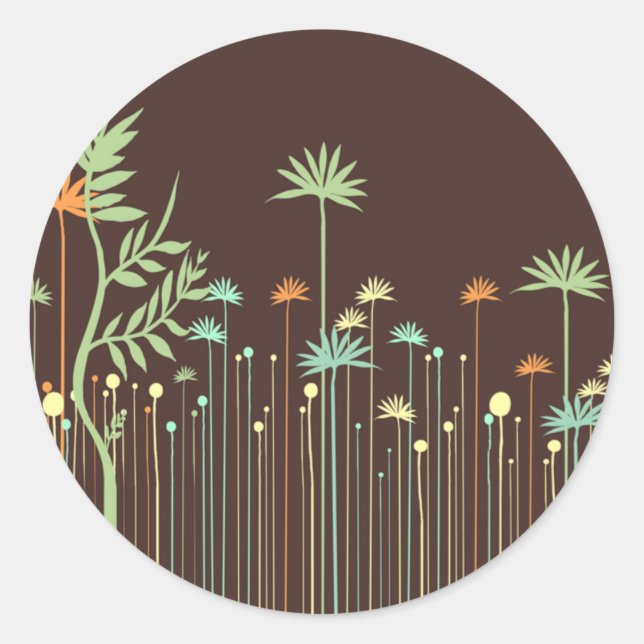 Adesivo Selos de envelopes para Convites de chá de panela (Frente)