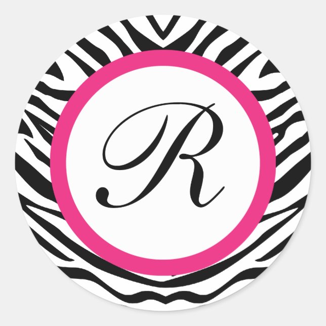 Adesivo Selos de zebra - Redondos (Frente)