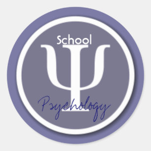 Adesivo Selos do envelope da psicologia da escola