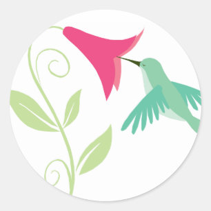 Adesivo Selos do envelope do colibri