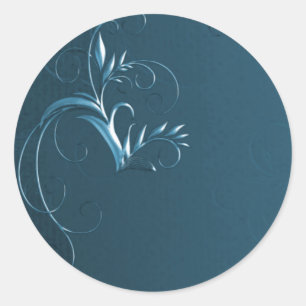 Adesivo Selos elegantes do envelope do casamento da