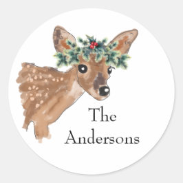 Adesivo Selos feitos sob encomenda do envelope do feriado