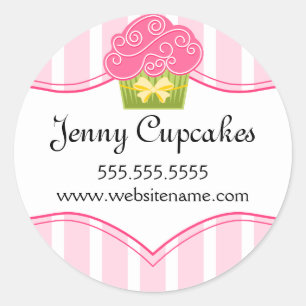 Adesivo Selos lunáticos da caixa da padaria do cupcake