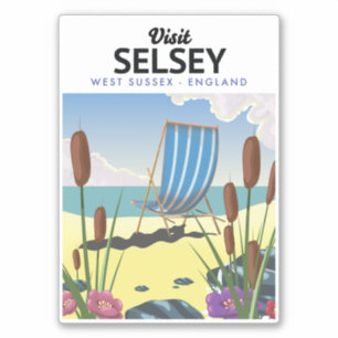 Adesivo Selsey West Sussex England