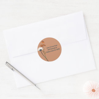 Adesivo Selvagens de Envelope Pintado