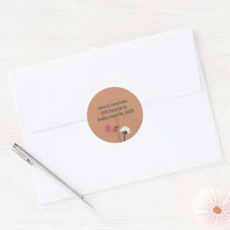 Adesivo Selvagens de Envelope Pintado