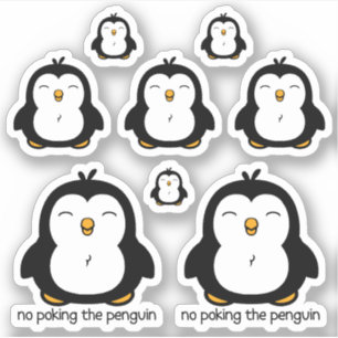 Adesivo Sem Apontar O Corte Do Pinguim 8