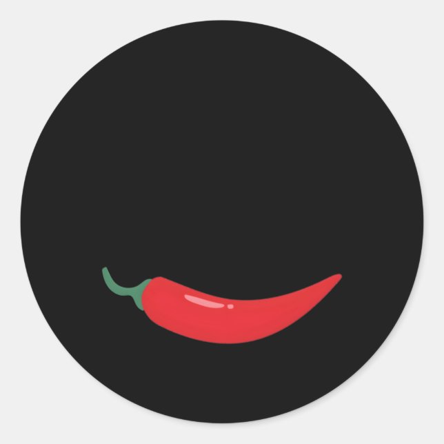 Adesivo Sem calor Sem Comida picante (Frente)