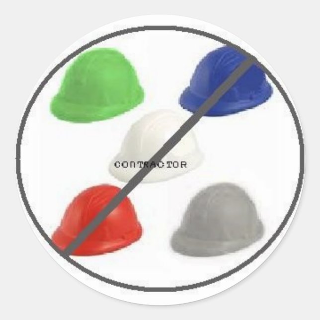 Adesivo Sem Contratantes (Frente)