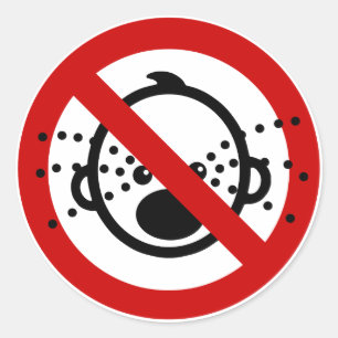 Adesivo SEM Cry Babies ⚠ Sinal de Aeroporto Tailandês ⚠