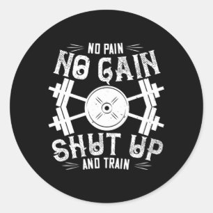 Adesivo Sem Dor Sem Ganho Cale A Boca E Treinar O Treiname