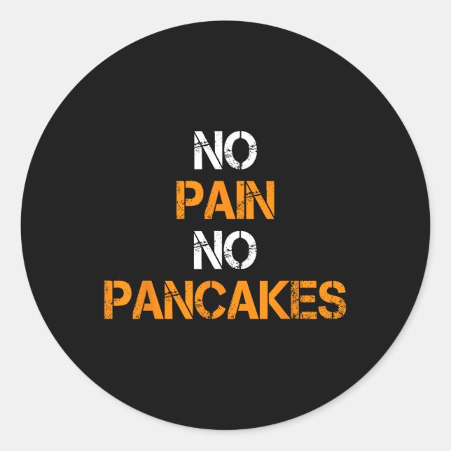 Adesivo Sem Dor Sem Pancakes Malhação Powerelevti (Frente)