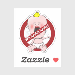 Adesivo Sem Espinhos! Vinheta de Bebê