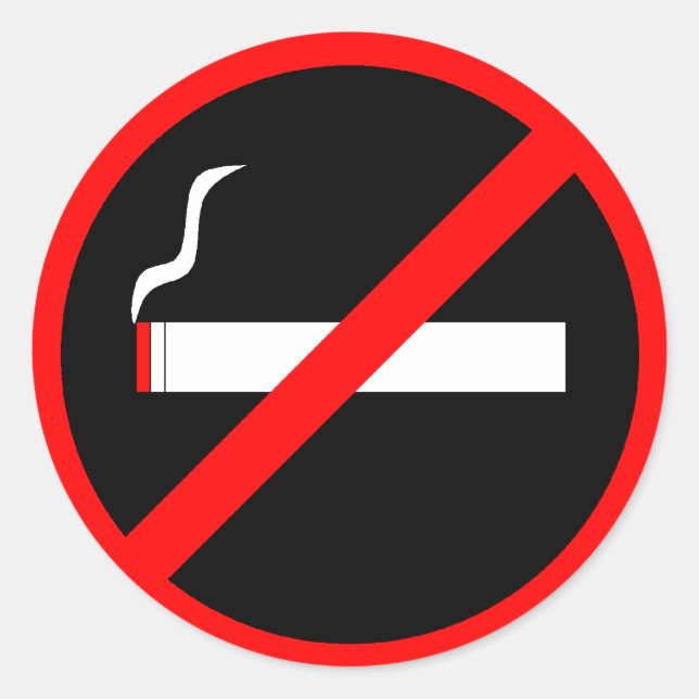 Adesivo Sem Fumar (Frente)