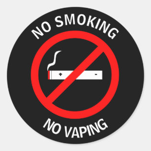 ADESIVO SEM FUMAR SEM VAPOR SINAL