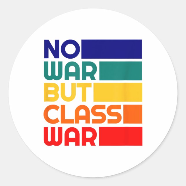 Adesivo Sem guerra Karl Marx Mas Guerra Cl Radical Esquerd (Frente)