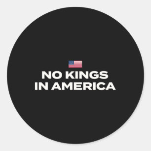 Adesivo Sem Kings Na América Com Bandeira Dos Eua