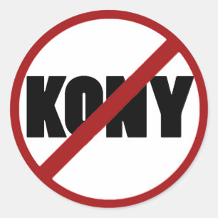 Adesivo Sem Kony Stickers