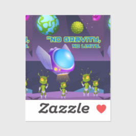 Adesivo Sem limites de gravidade