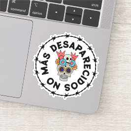 Adesivo Sem Mais Desaparecidos (crânio)