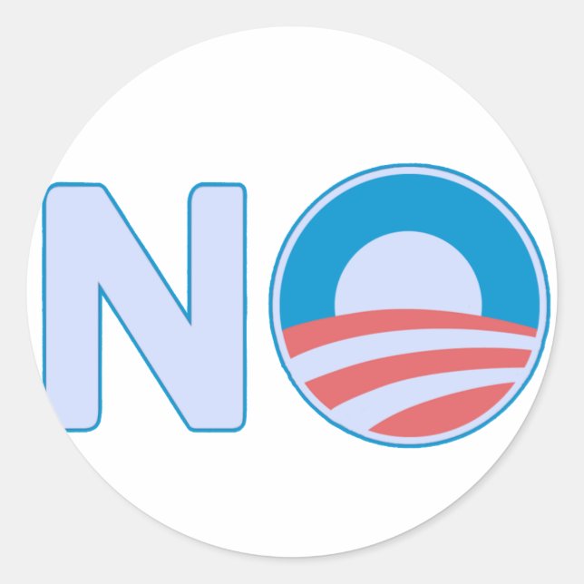 Adesivo Sem Obama Sticker (Frente)