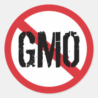 Adesivo Sem OGM Alimento Geneticamente Modificado