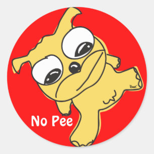 Adesivo Sem Pee Sticker