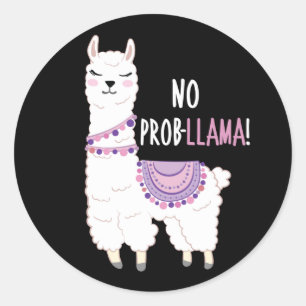 Adesivo Sem Probllama Llama