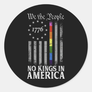 Adesivo Sem Reis Na América Desde 1776 Anti Trump Tee 1
