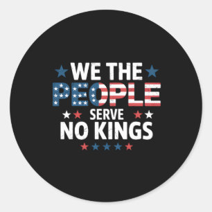 Adesivo Sem Reis Na Democracia Americana